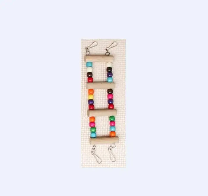 Bird Ladder Bridge - 10-Step Wooden Climbing Toy