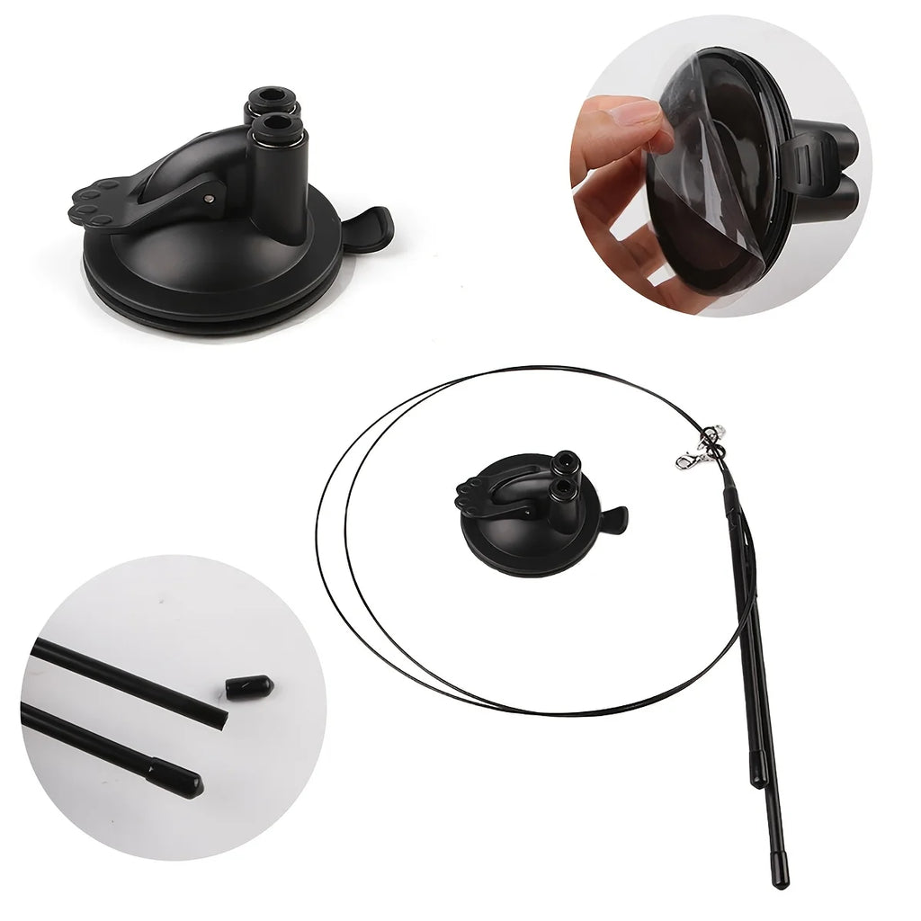 Cat Bird Teaser Wand - Simulation Bird Hands-Free Set