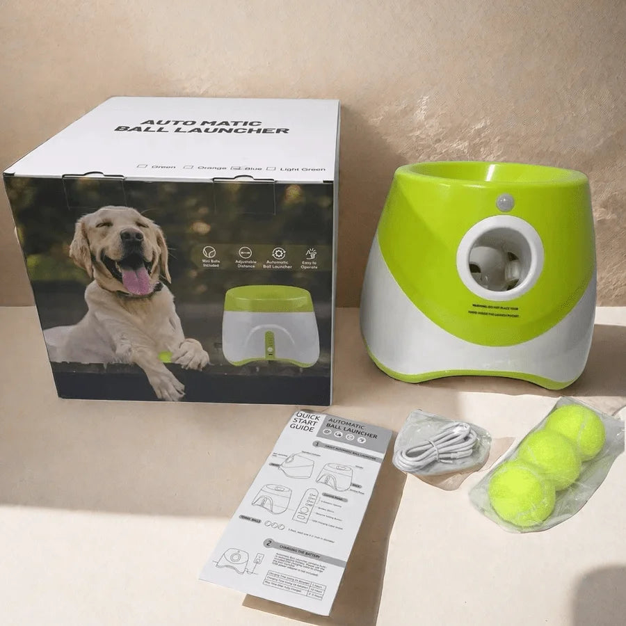Dog Ball Launcher - Automatic Tennis Throwing Machine