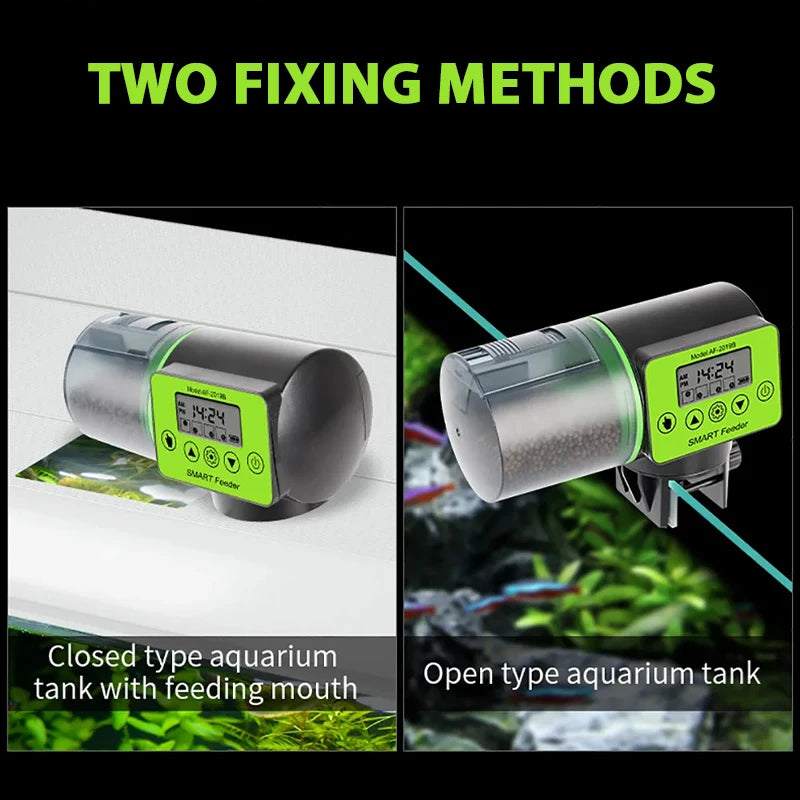 Smart Fish Feeder - Digital Timer with Electric Dispenser