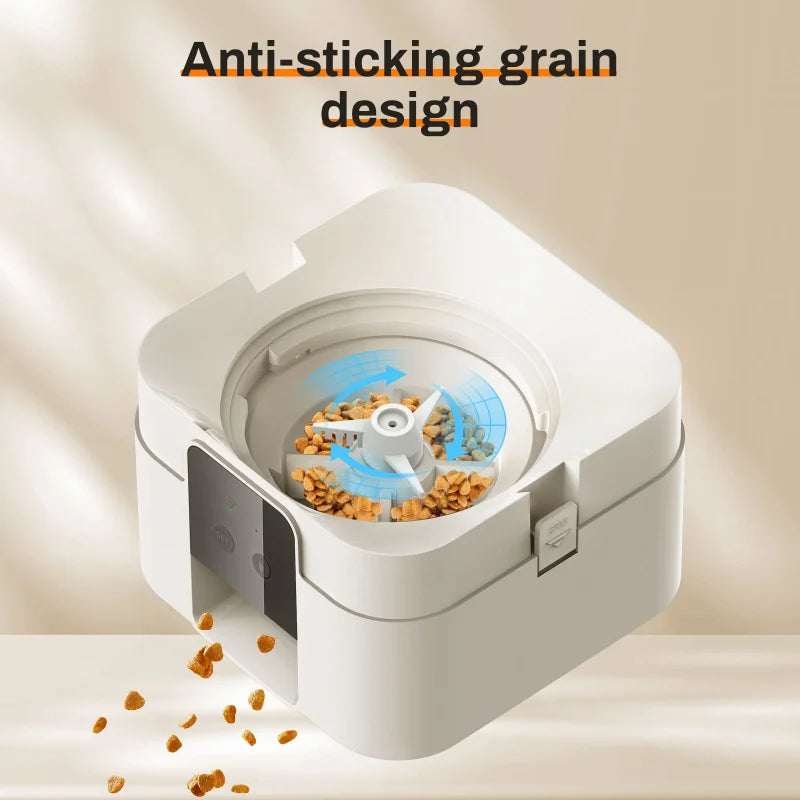 Smart Pet Feeder 2L - WiFi App Control Auto Dispenser