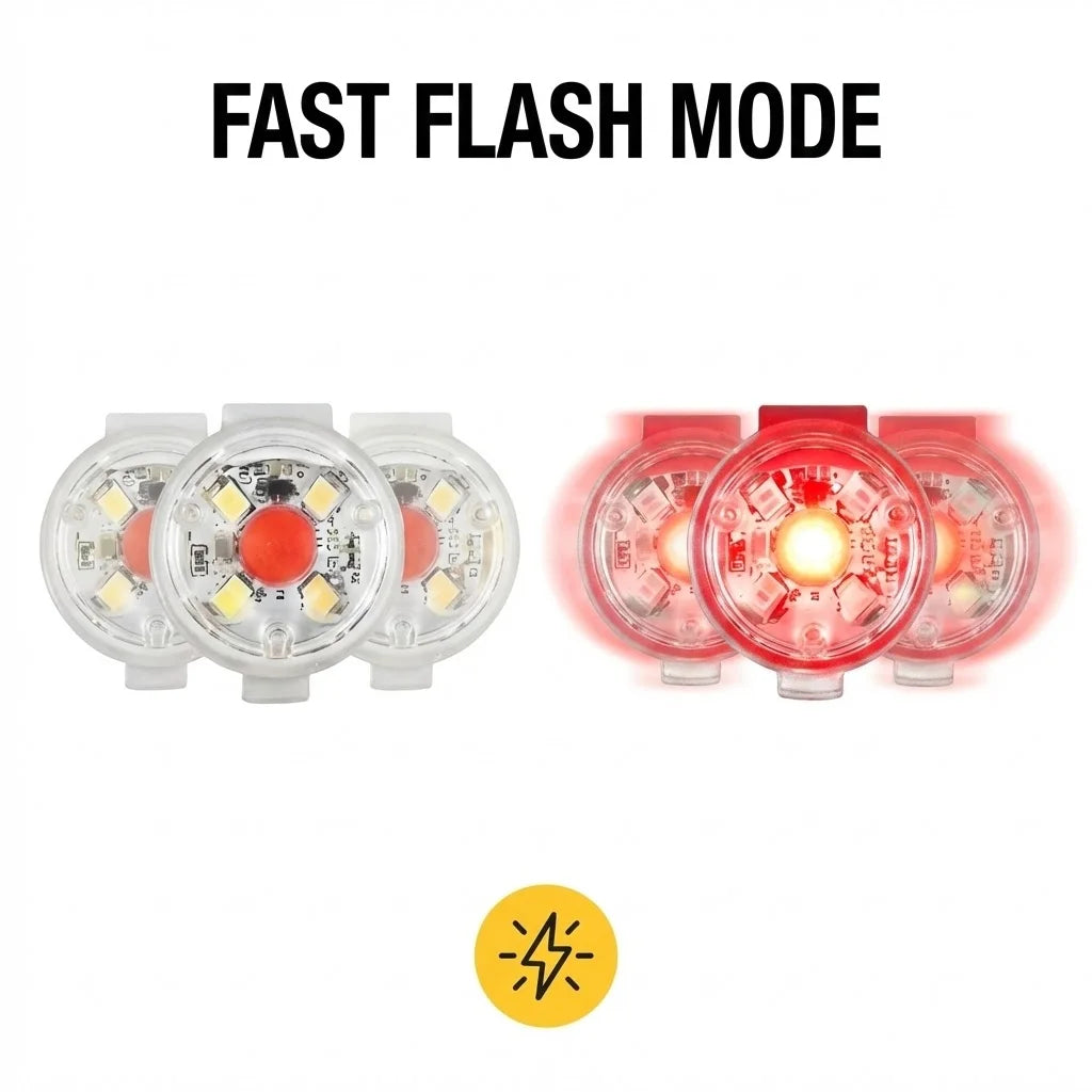 LED Dog Collar Light - USB Rechargeable Safety Pendant