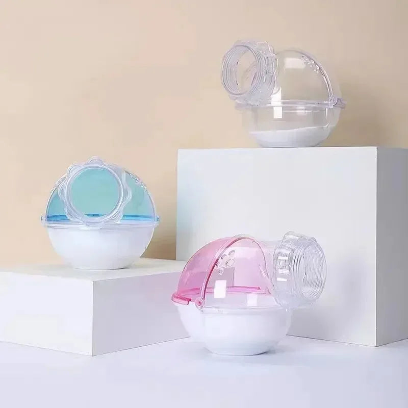 Hamster Sand Room - Acrylic Clear Bathroom Basin