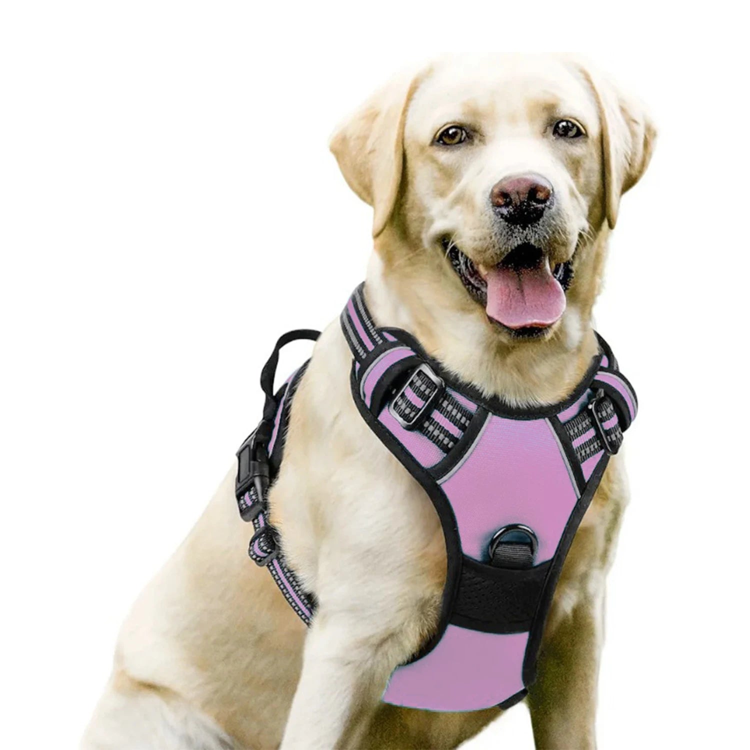 Dog Harness No Pull Pet Harness Adjustable Padded Dog Vest with Easy Control Handles for Large Dogs Adjustable Oxford Vest