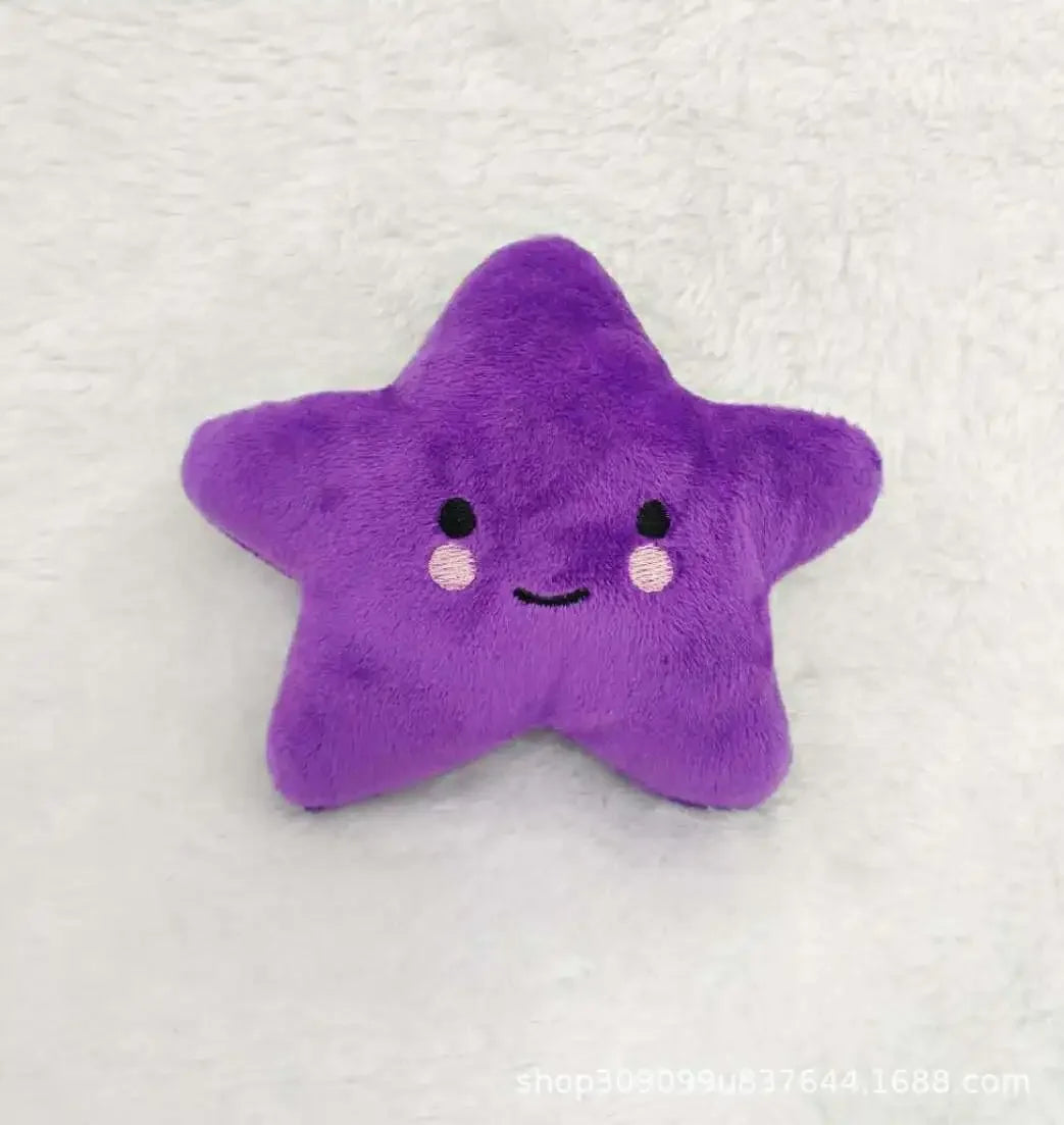 Dog & Cat Squeaky Plush Toy - Cute Chew Toy