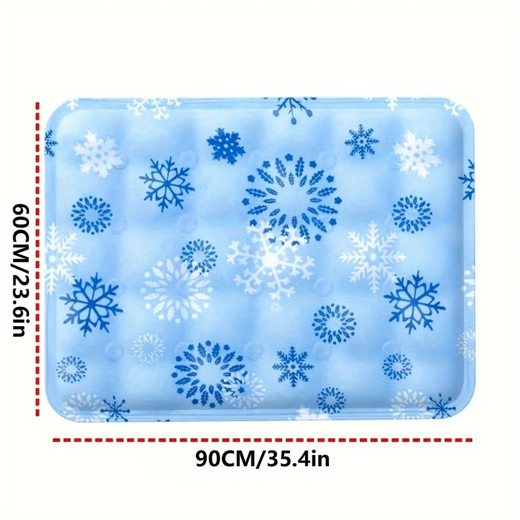 Pet Cooling Mat - Water Injection Ice Pad for Dogs & Cats
