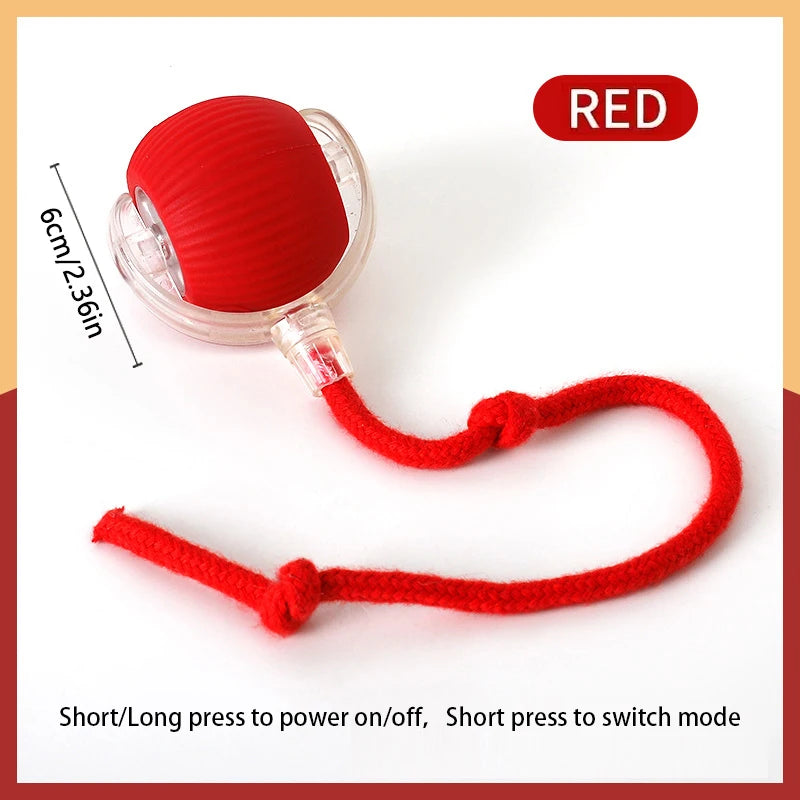 Smart Cat Ball - Auto Rolling Electric Toy with LED