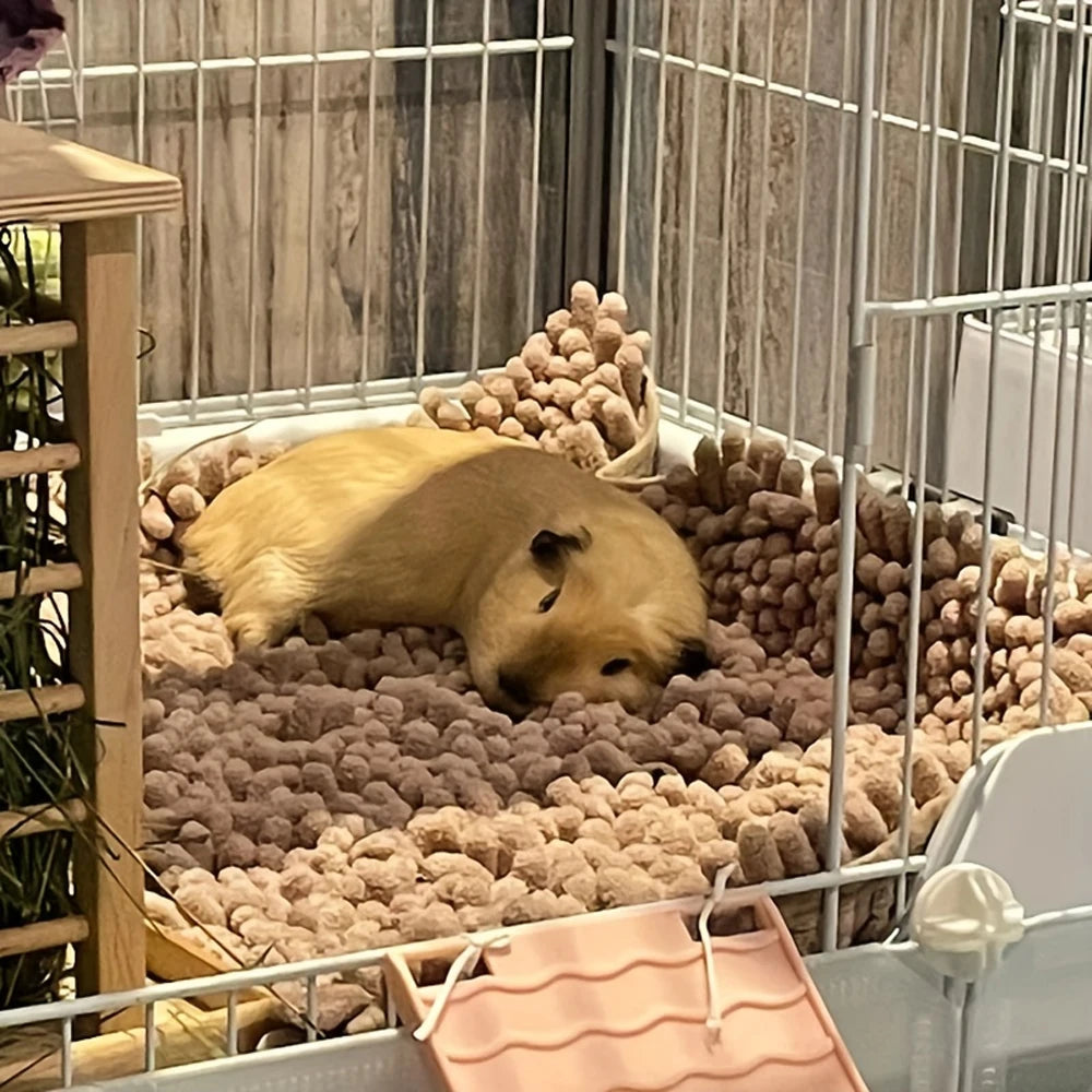 Small Pet Plush Sleeping Cushion - Cosy Bed Mat