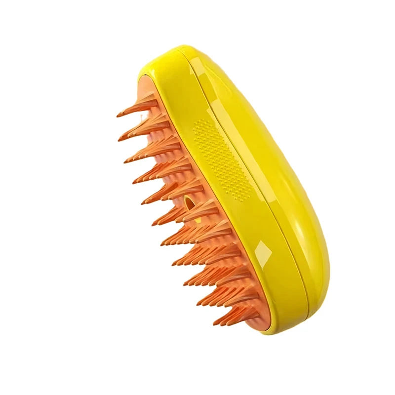 Pet Steam Grooming Brush - 3-in-1 Spray Massage Deshedder