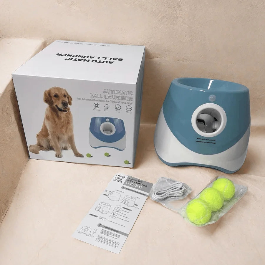 Dog Ball Launcher - Automatic Tennis Throwing Machine