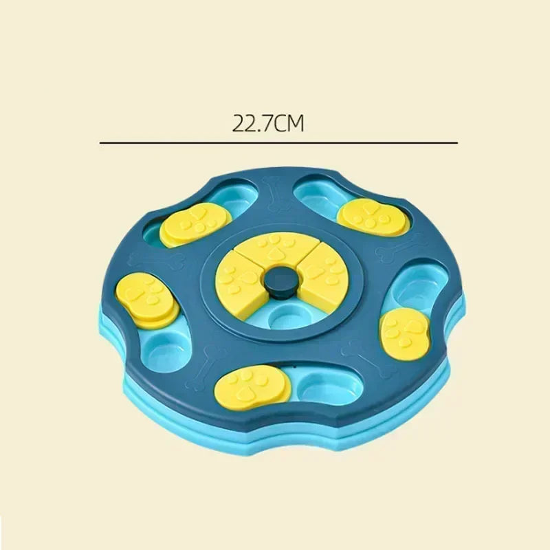 Dog Puzzle Slow Feeder - Interactive IQ Training Toy