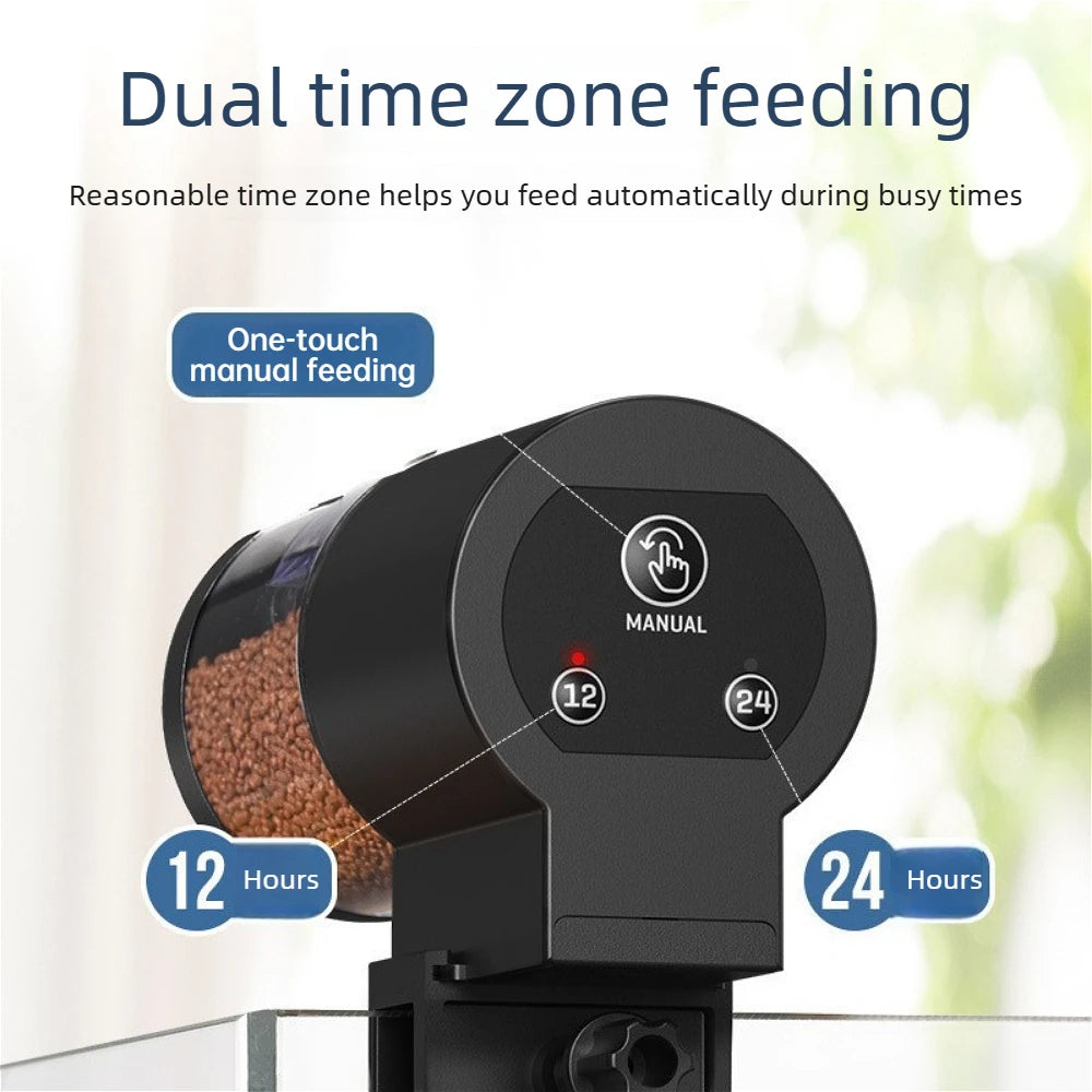 Automatic Fish Feeder - Battery Operated 100ML Timer