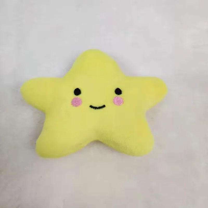 Dog & Cat Squeaky Plush Toy - Cute Chew Toy