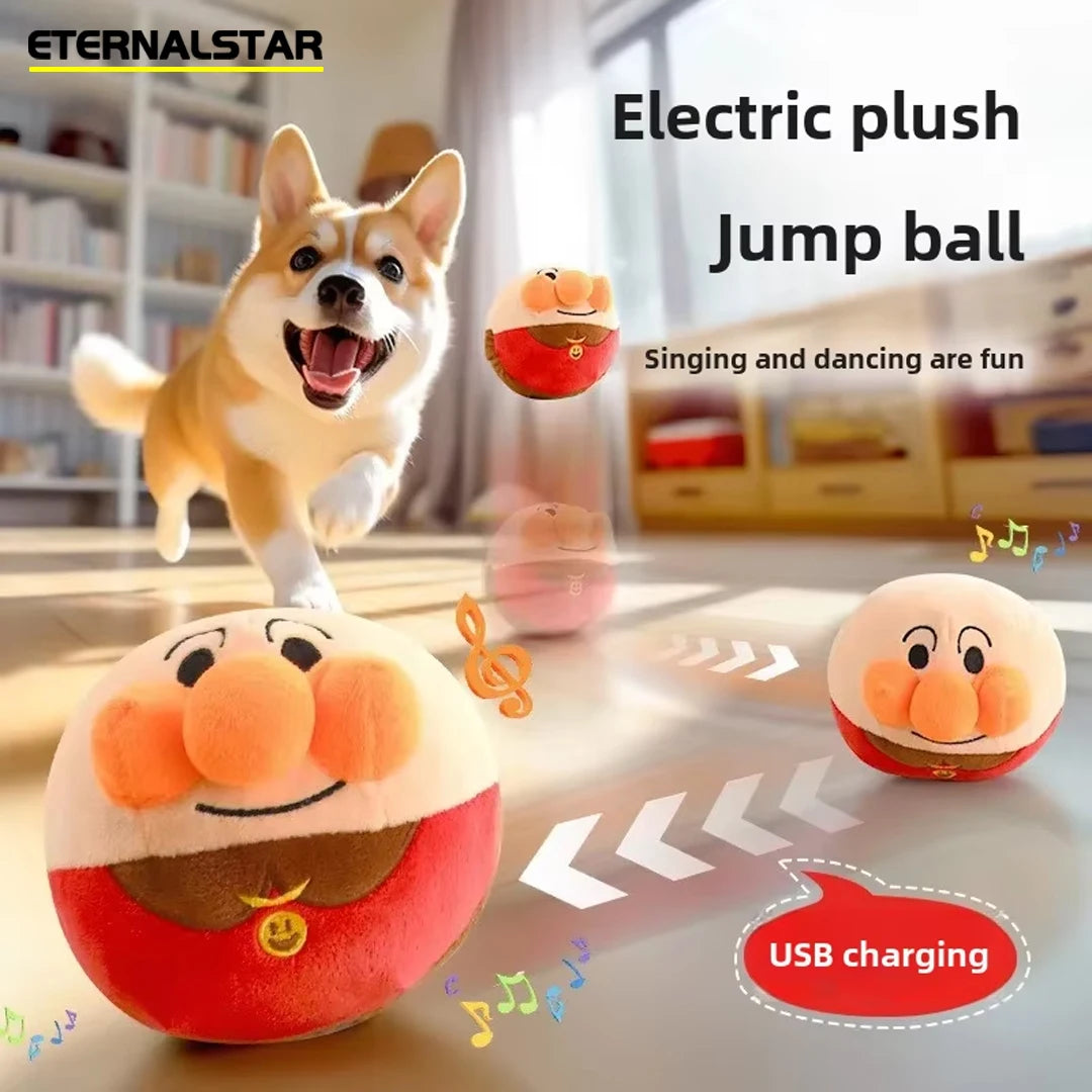 Dog Interactive Puzzle Ball - Electric Jumping USB Rechargeable