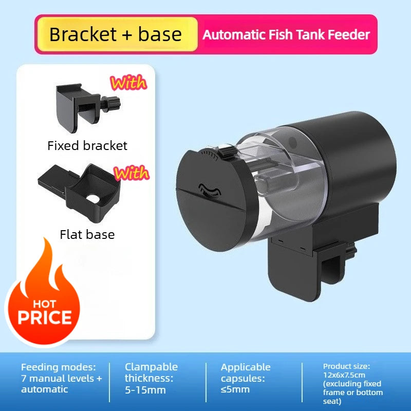 Automatic Fish Feeder - Battery Operated 100ML Timer
