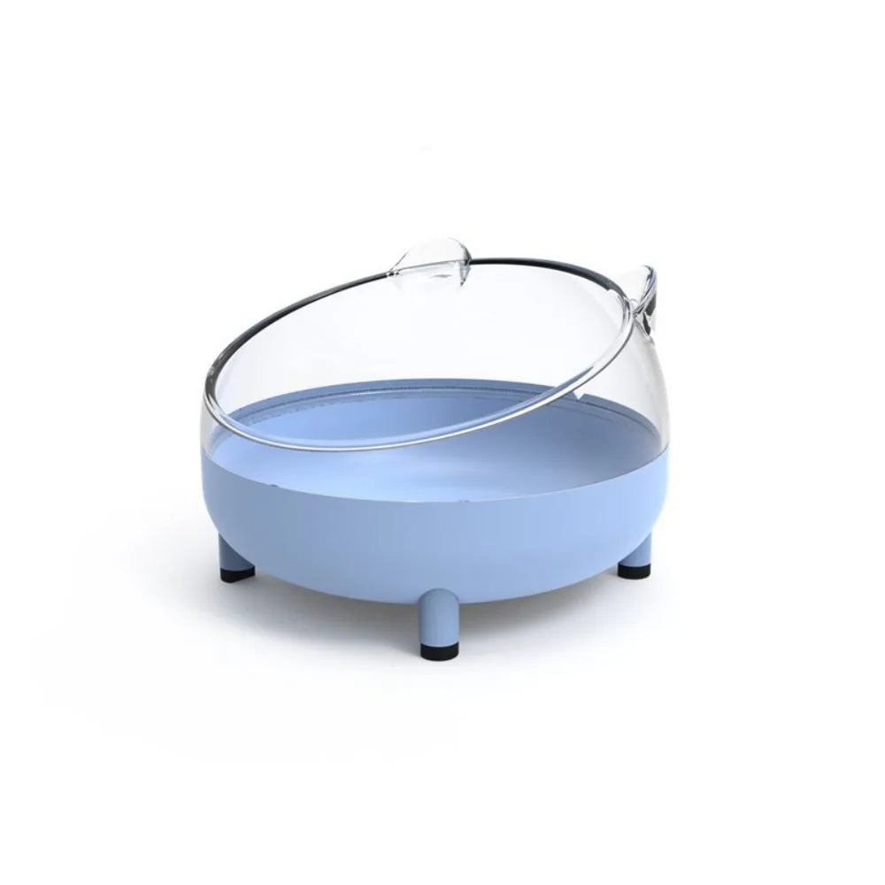 Hamster Sand Bath Box - Transparent Cage Toilet