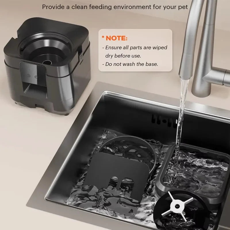 Smart Pet Feeder 2L - WiFi App Control Auto Dispenser