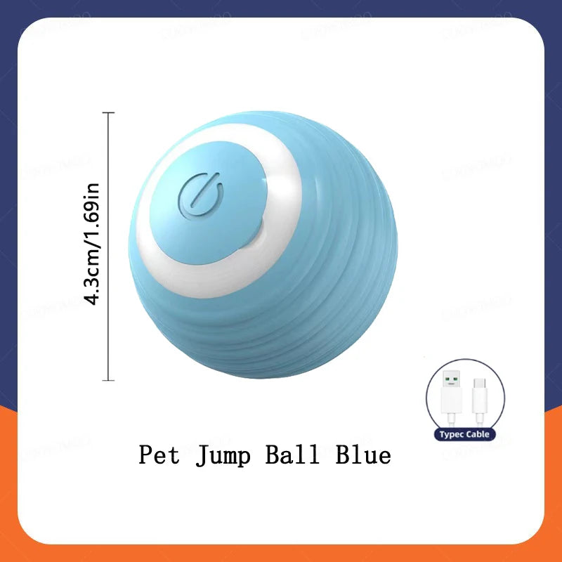 Smart Cat Ball - Auto Rolling Electric Toy with LED