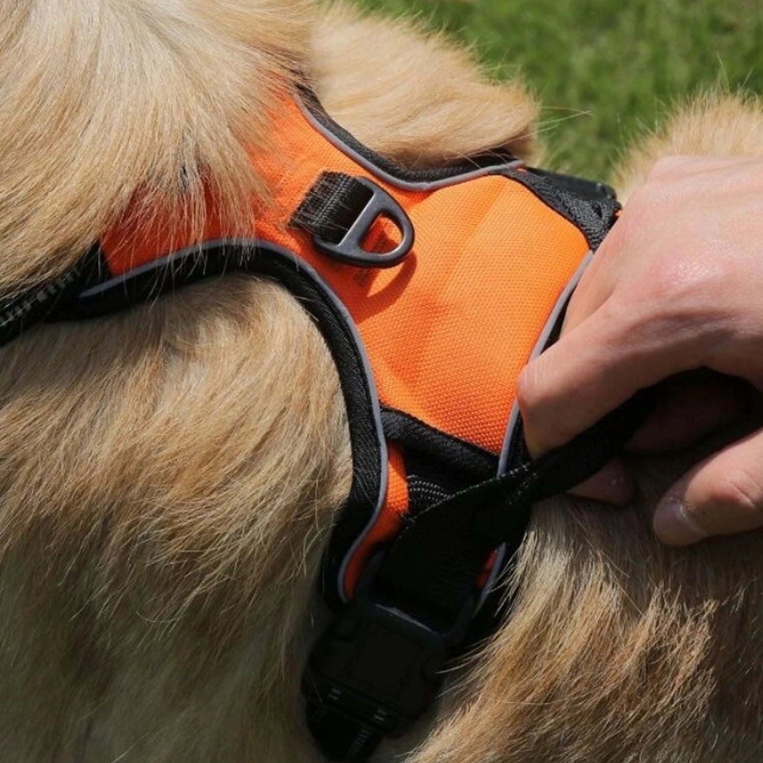 Dog Harness No Pull Pet Harness Adjustable Padded Dog Vest with Easy Control Handles for Large Dogs Adjustable Oxford Vest