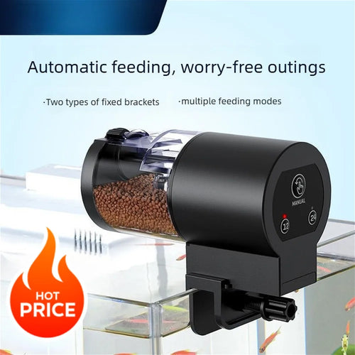 Automatic Fish Feeder - Battery Operated 100ML Timer