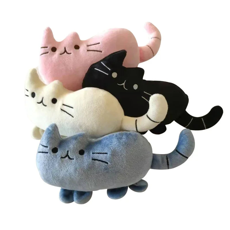 Dog & Cat Squeaky Plush Toy - Cute Chew Toy