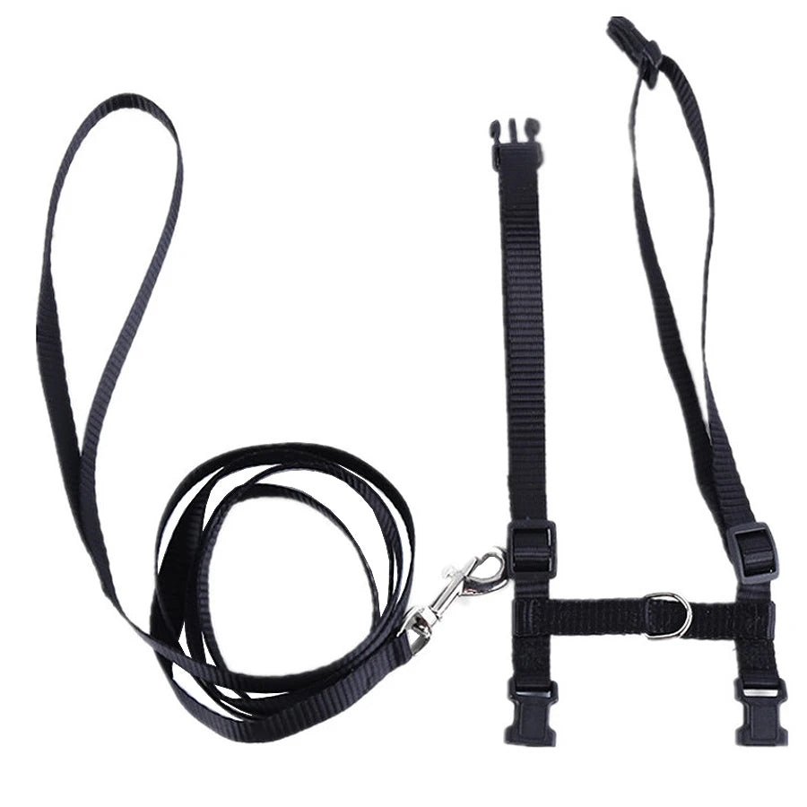 Cat Harness & Leash Set - Escape-Proof H-Style Vest