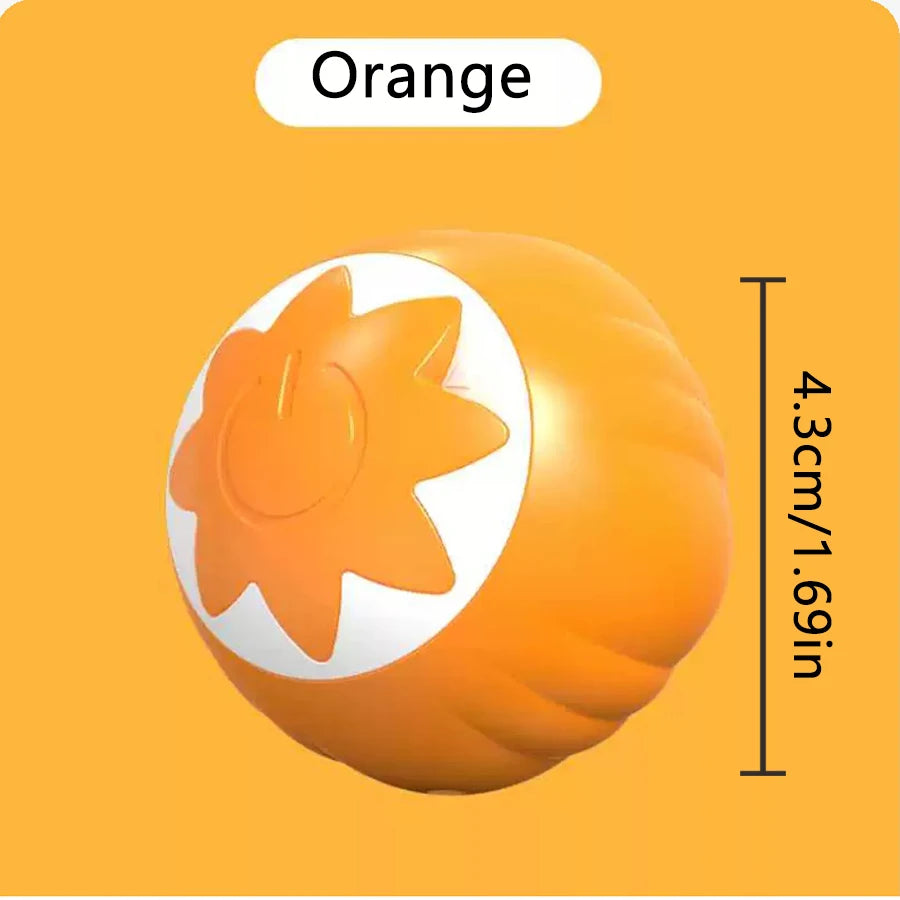 Smart Cat Ball - Auto Rolling Electric Toy with LED