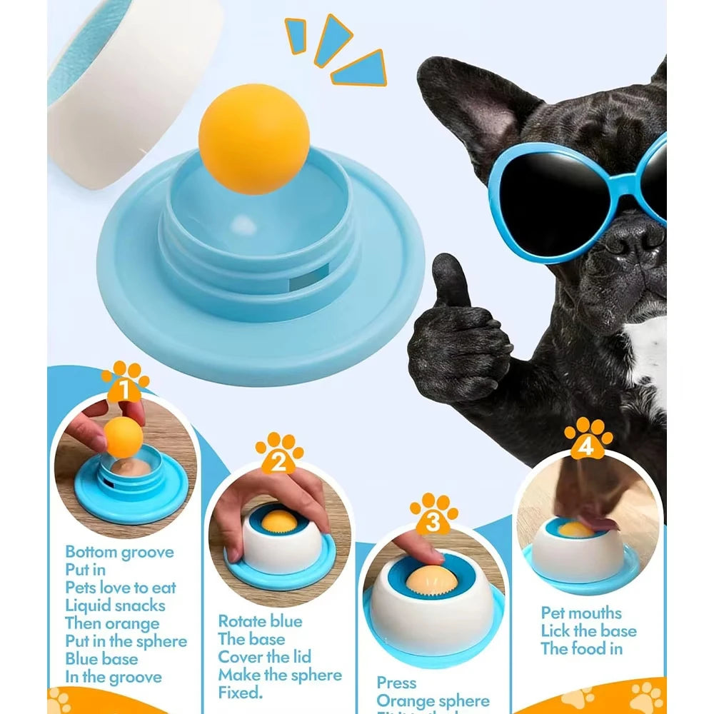 Dog Treat Puzzle Toy - Interactive Feeder for Puppies