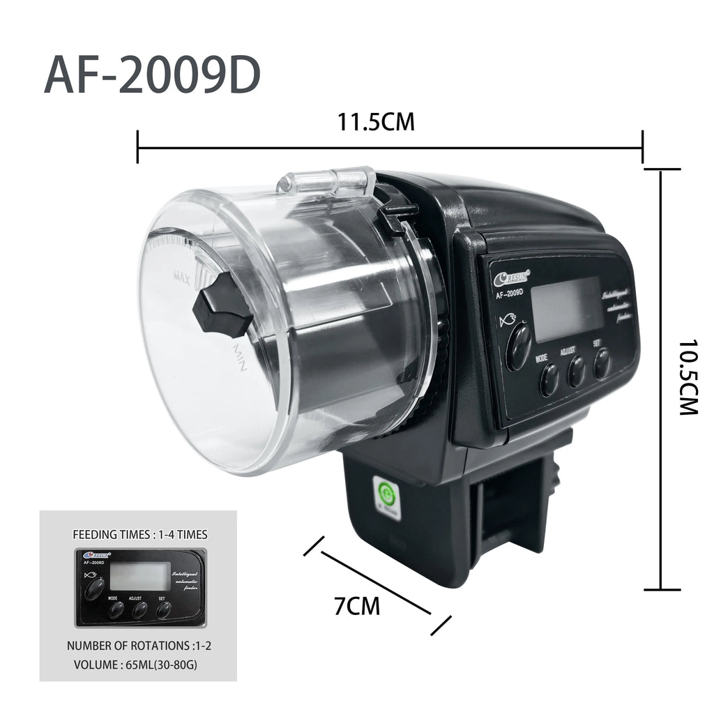 Automatic Fish Feeder - LCD Digital Timer Dispenser