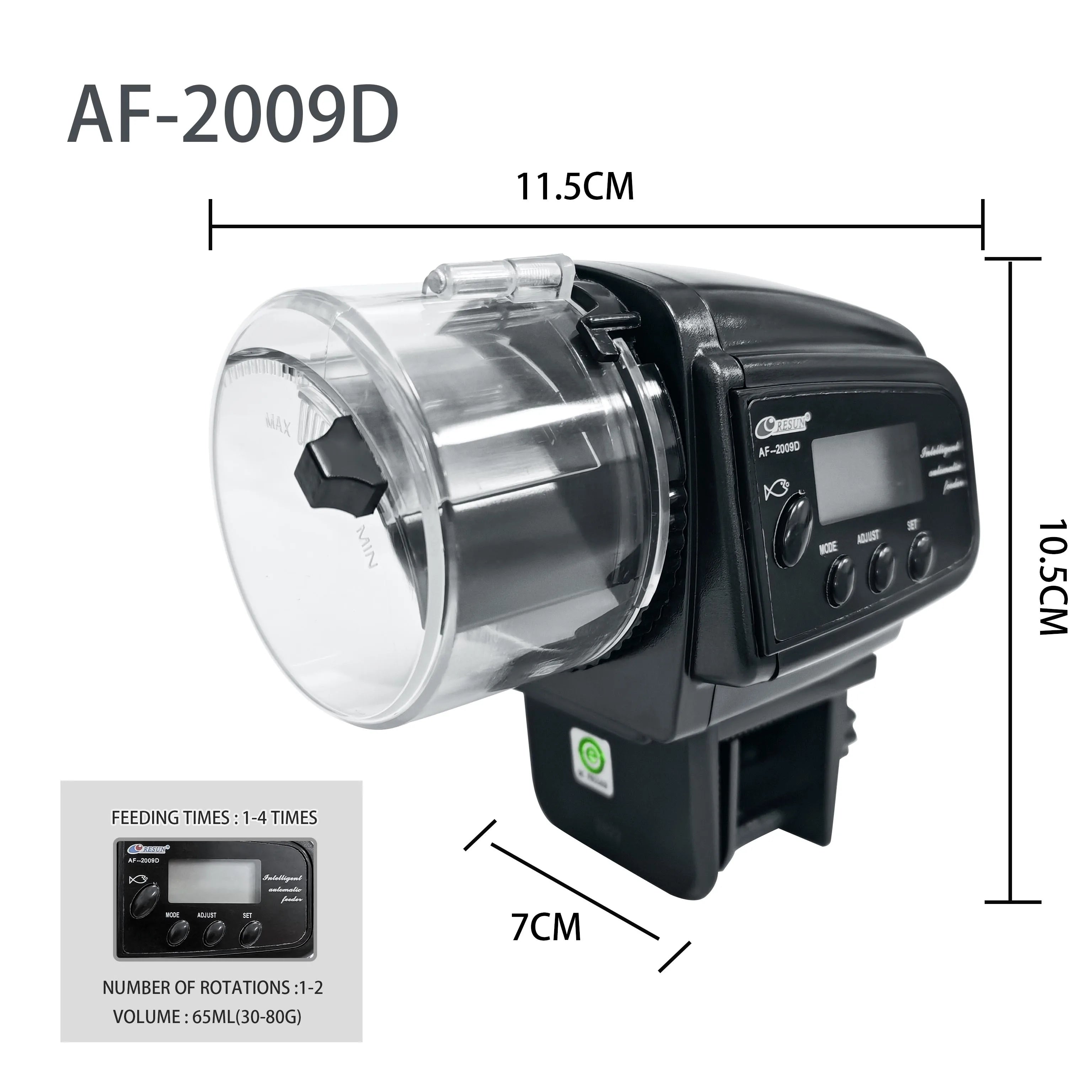 Automatic Fish Feeder - LCD Digital Timer Dispenser