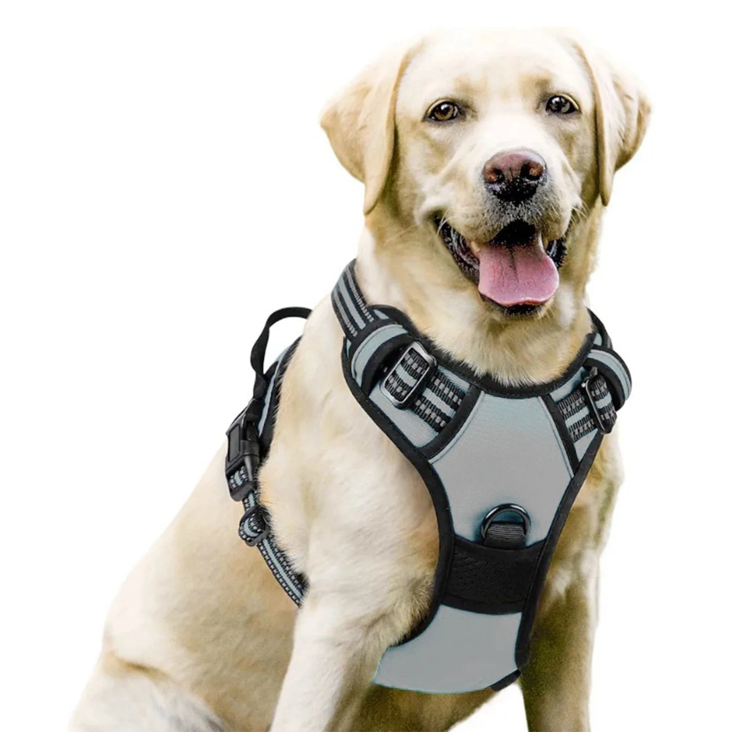 Dog Harness No Pull Pet Harness Adjustable Padded Dog Vest with Easy Control Handles for Large Dogs Adjustable Oxford Vest