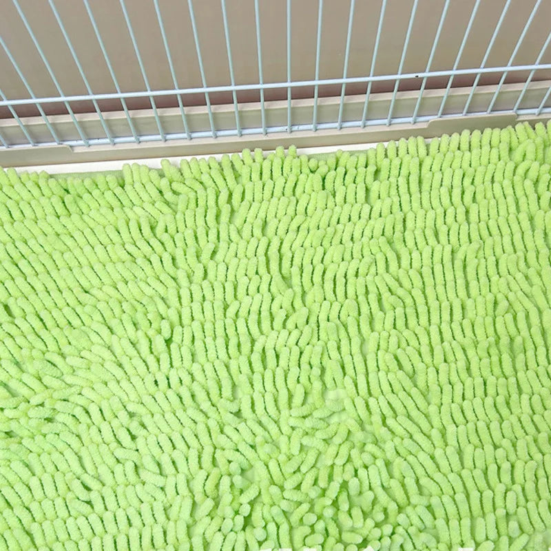 Small Pet Fleece Bed Mat - Soft Plush Sleeping Pad
