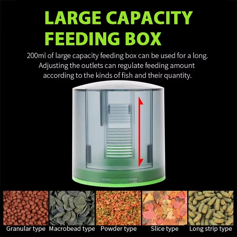 Smart Fish Feeder - Digital Timer with Electric Dispenser