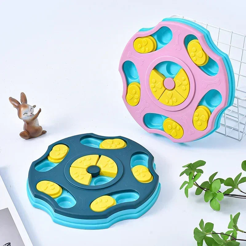 Dog Puzzle Slow Feeder - Interactive IQ Training Toy
