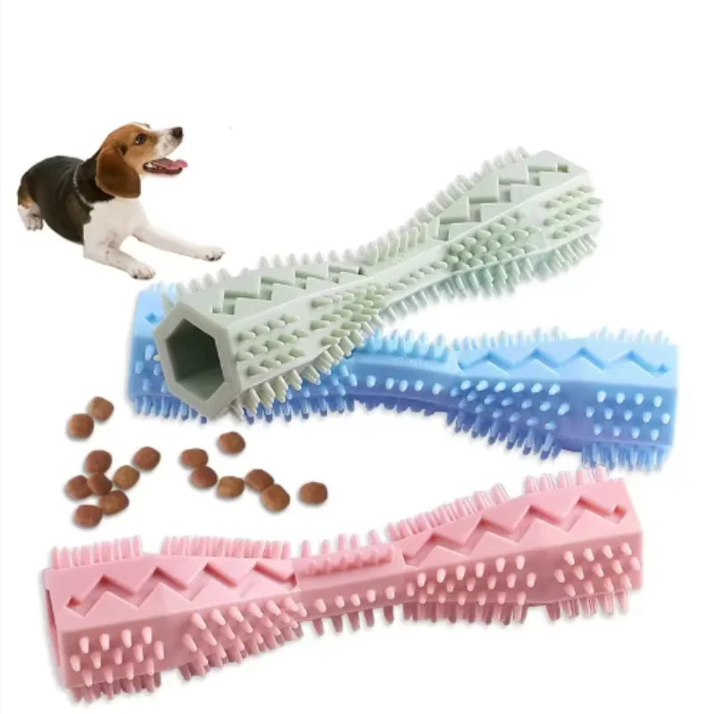 Dog Teething Chew Stick - Bite Resistant Treat Dispenser