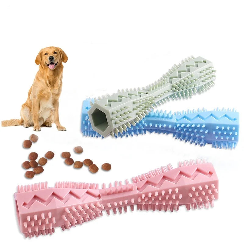 Dog Teething Chew Stick - Bite Resistant Treat Dispenser