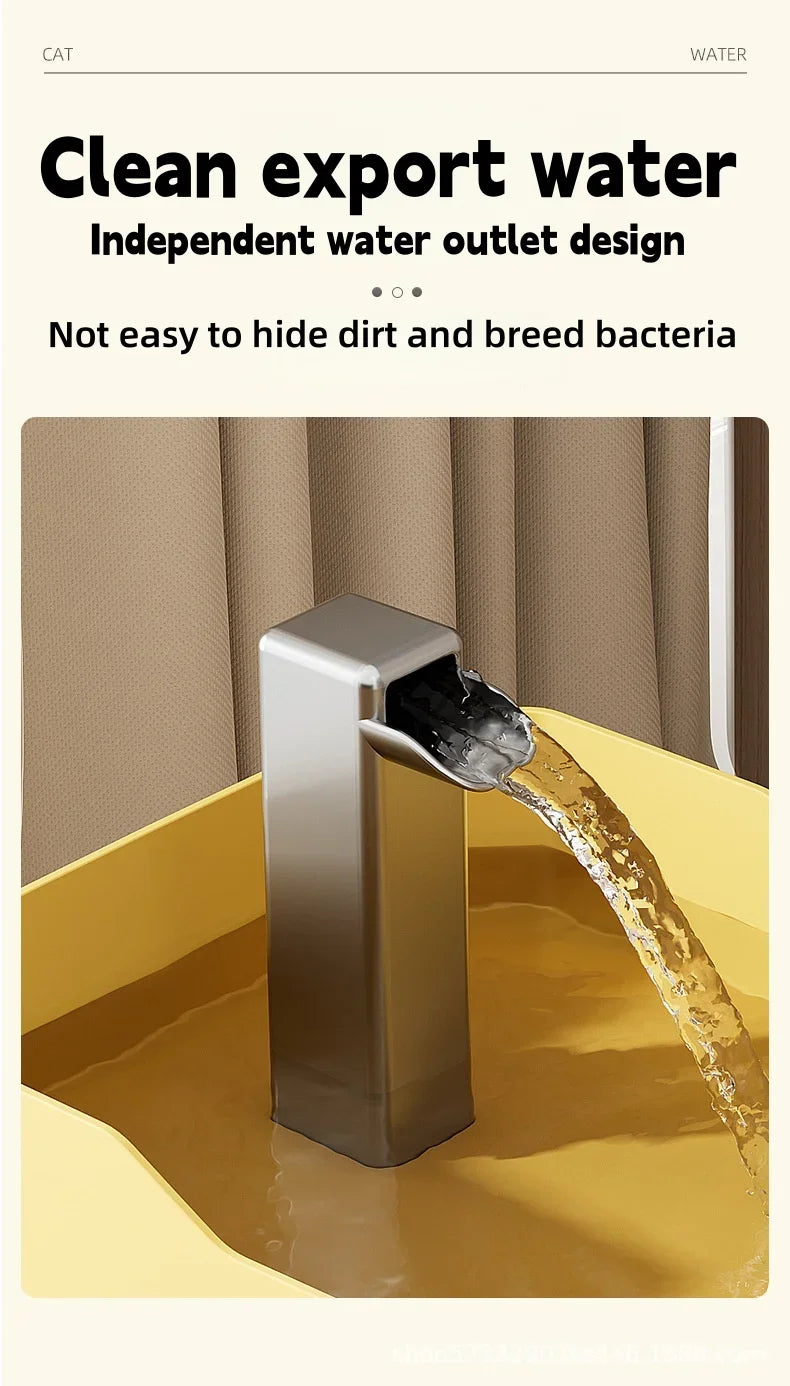 1.5L Cat Water Fountain Auto Filter Pet Water Dispenser USB Live Water Circulation Automatic Drinking Fountain for Cats and Pets