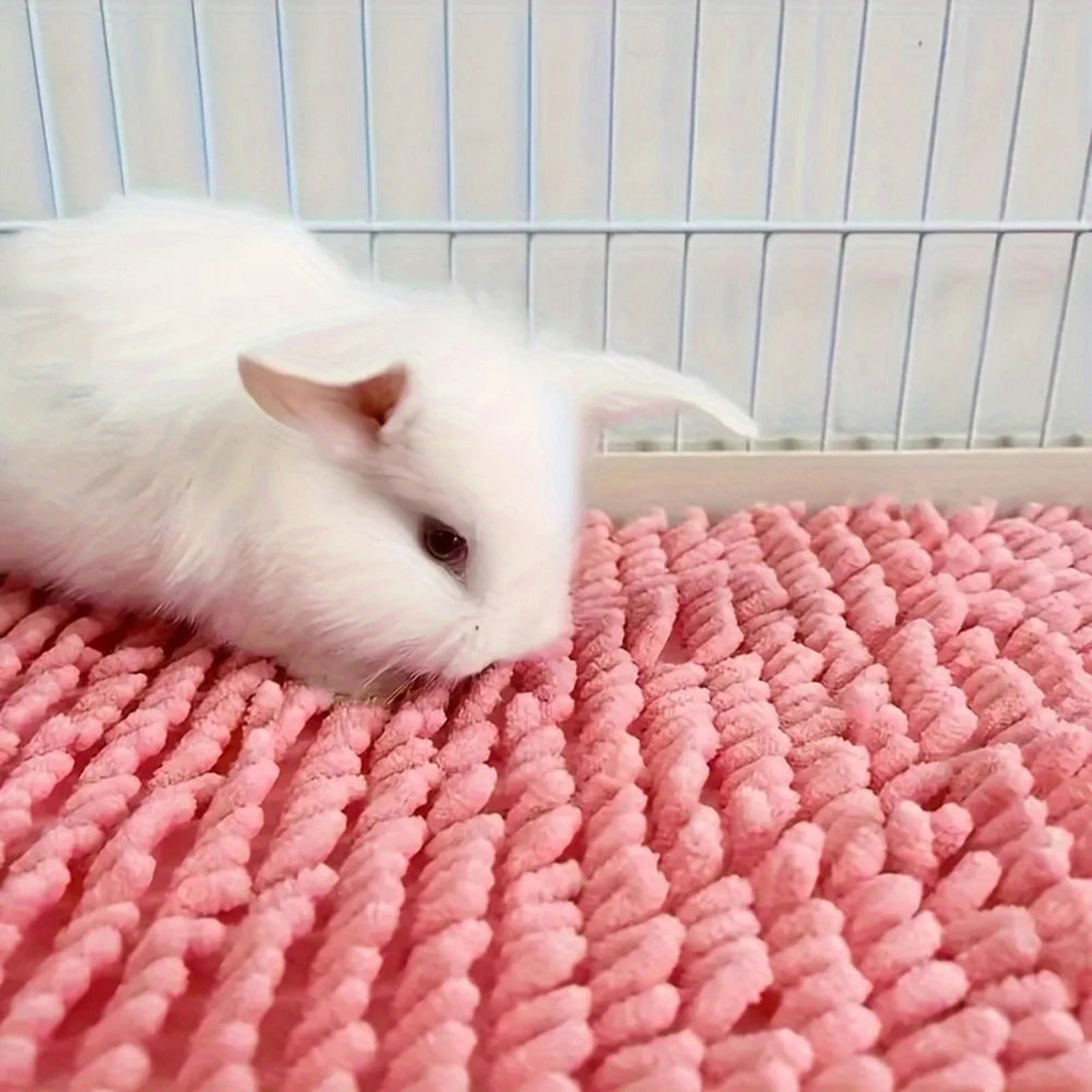 Small Pet Plush Sleeping Cushion - Cosy Bed Mat