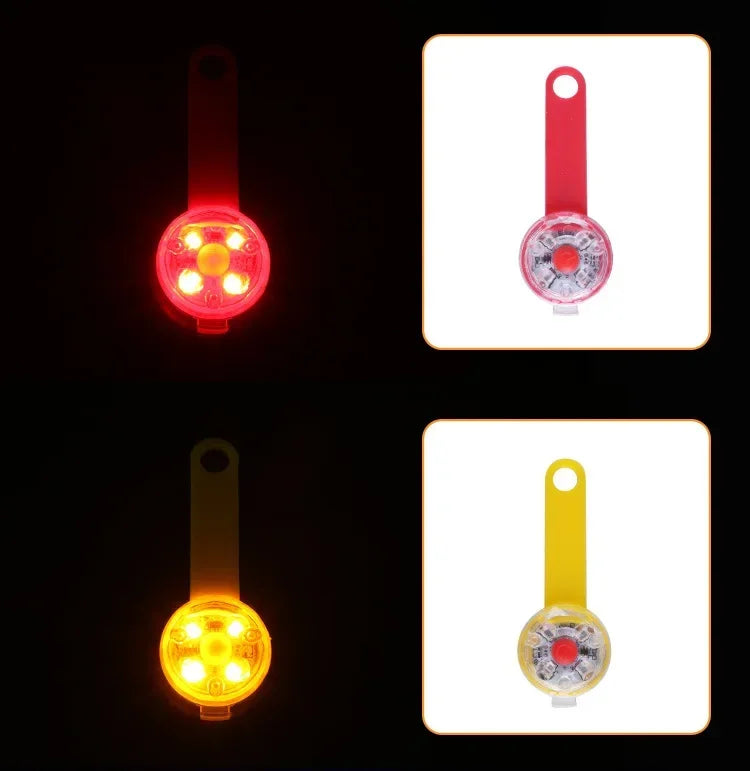Waterproof LED Dog Collar - USB Rechargeable Glow Pendant