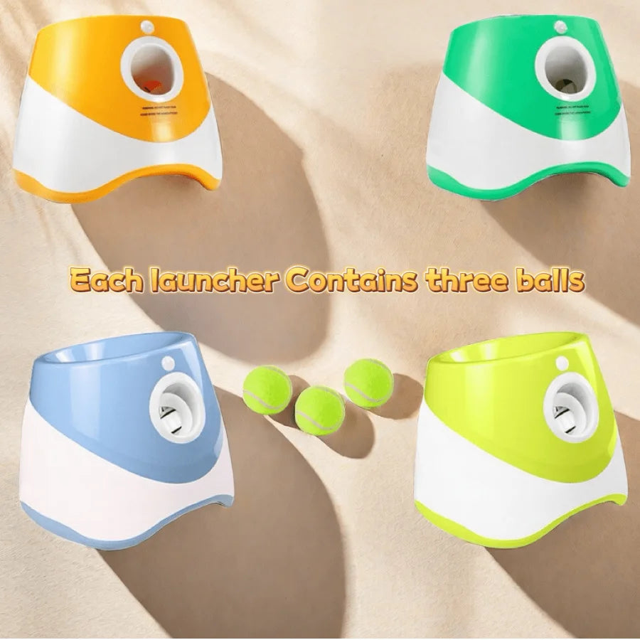 Dog Ball Launcher - Automatic Tennis Throwing Machine