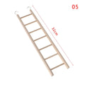 Bird & Hamster Climbing Ladder - Natural Wood Cage Toy