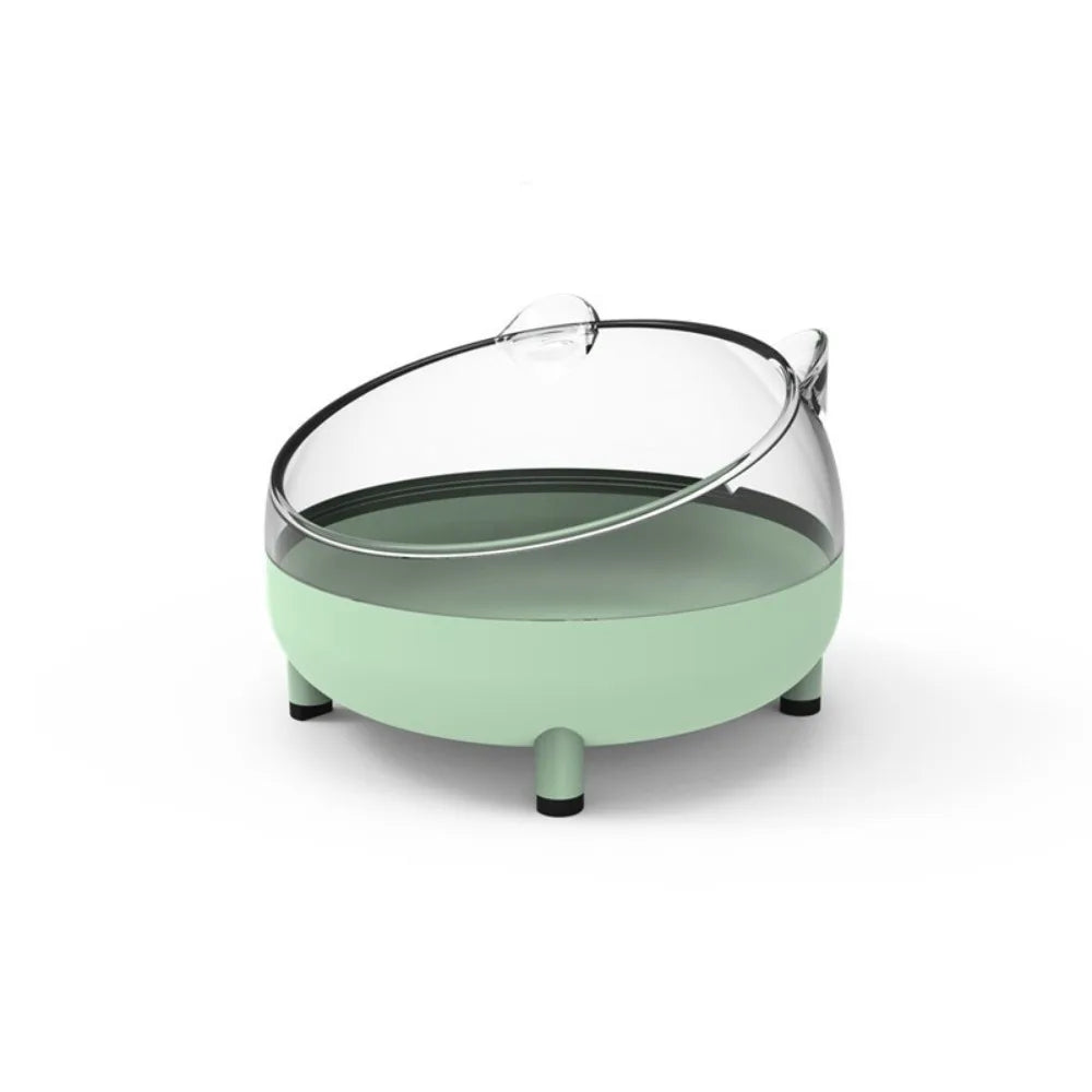 Hamster Sand Bath Box - Transparent Cage Toilet
