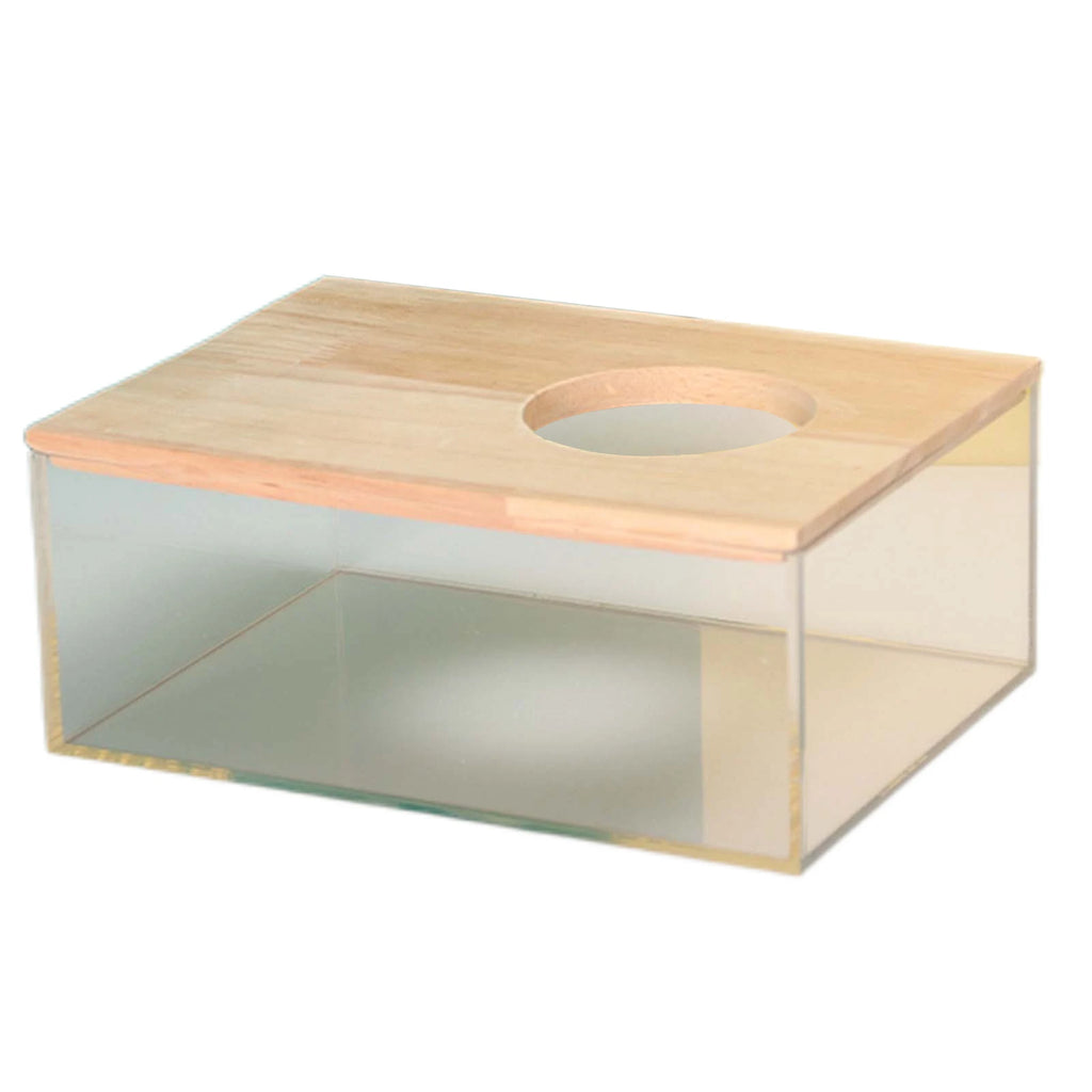 Hamster Bathroom House - Clear Sand Bath Box