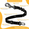 Adjustable Dog  Seat Belt Harness - Elastic Nylon Retractable Safety Restraint with Secure Clasps for All Dog Sizes, Dog Harness