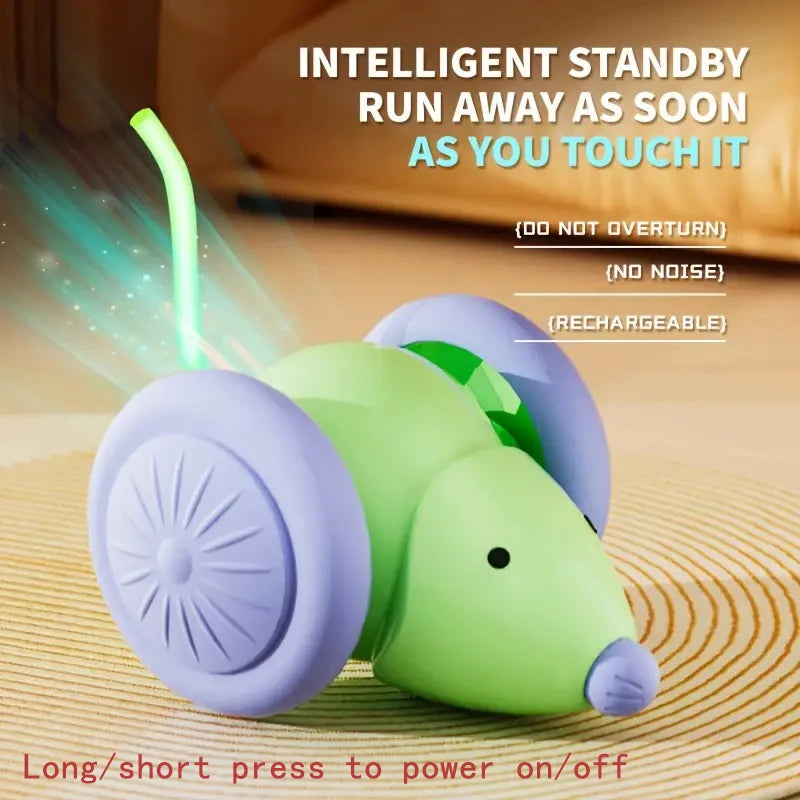 Smart Cat Ball - Auto Rolling Electric Toy with LED