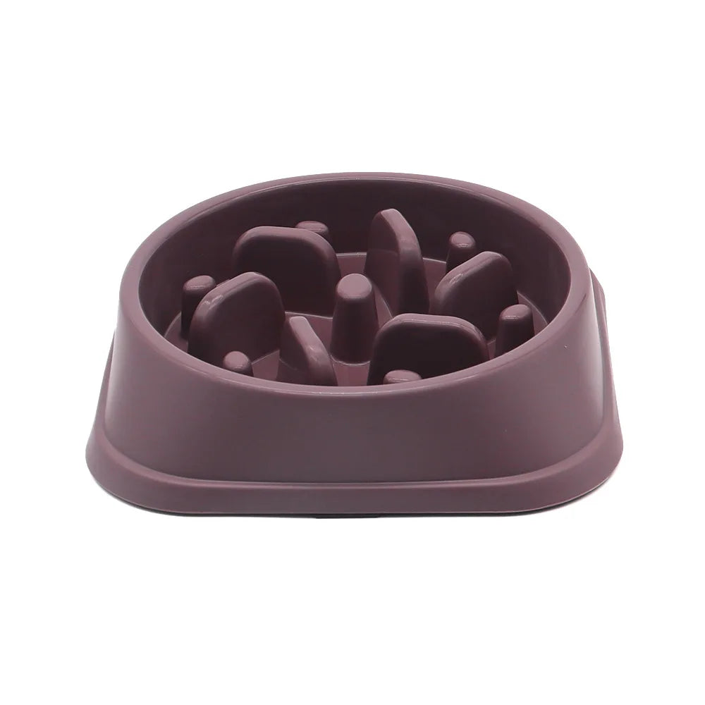 Slow Feeder Dog Bowl Anti Choking Watering & Feeding Supplies Puzzle Feeder Bowl Non-slip Slow Eat Bowl for Dogs Large Small
