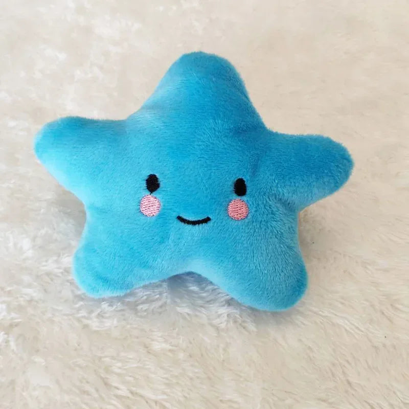 Dog & Cat Squeaky Plush Toy - Cute Chew Toy