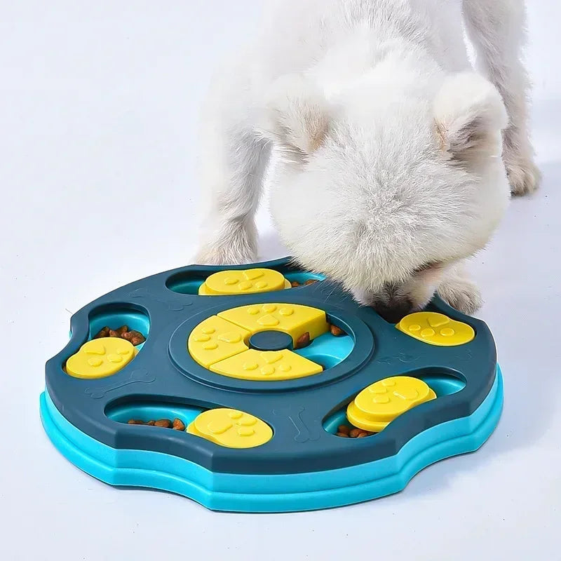 Dog Puzzle Slow Feeder - Interactive IQ Training Toy
