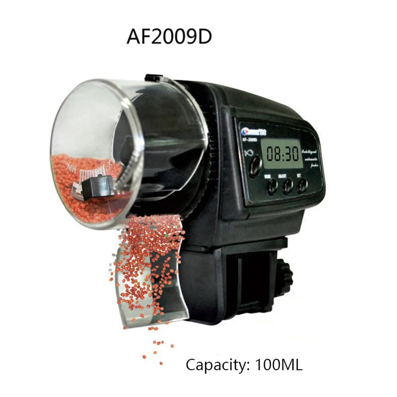 Automatic Fish Feeder - LCD Digital Timer Dispenser