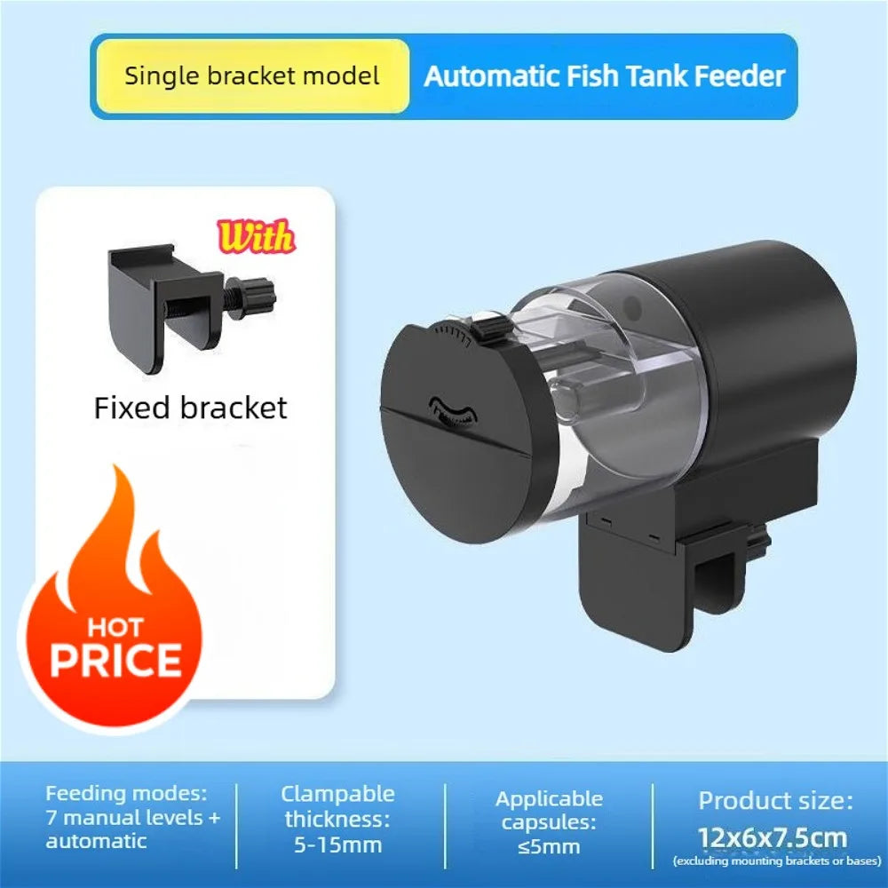Automatic Fish Feeder - Battery Operated 100ML Timer